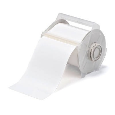 Brady GlobalMark Vinyl B595 WHITE 100MM / 113109, etykiety, GlobalMark Indoor/Outdoor Vinyl Tape, 100.00 mm x 30 m