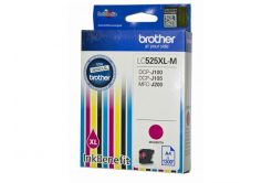 Brother LC-525XLM purpurowy (magenta) tusz oryginalna