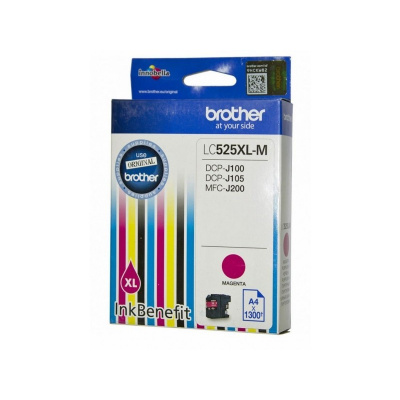Brother LC-525XLM purpurowy (magenta) tusz oryginalna