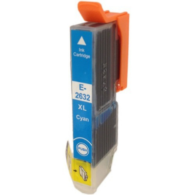 Epson T2632 XL błękitny (cyan) tusz zamiennik