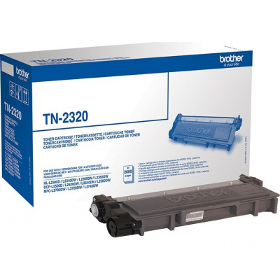 Brother TN-2320 czarny (black) toner oryginalny