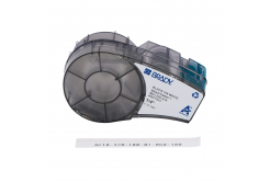 Brady M21-250-414 / 151514, 6.35 mm x 3.048 m, Polyester, czarny druk / biały podkład