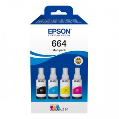 Epson T6646 C13T66464A kolorowa (CMYK) multipack oryginalnych kartridży