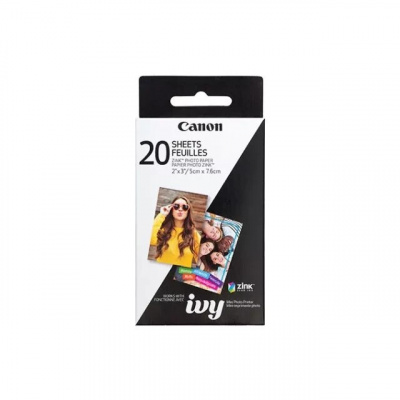 Canon ZP-2030 3214C002 samoprzylepne papier fotograficzny ZINK 50x76mm (2x3"), 20 szt., biały, thermo