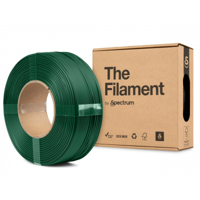 "The Filament" by Spectrum TF-24161, ReFill, PLA Matte, 1,75mm, 1000g, Zielony (Jungle green)