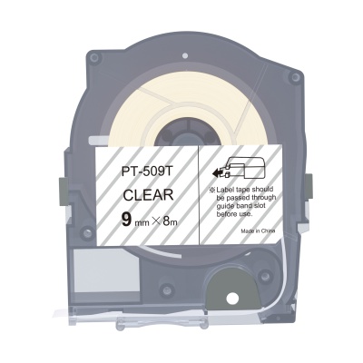 Max LM-509T, 9mm x 8m, przezroczysta taśma zamiennik