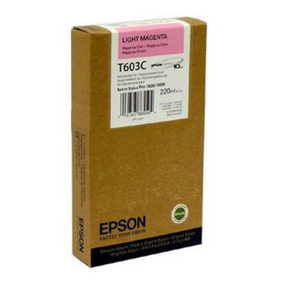 Epson T603C00 jasno purpurowy (light magenta) tusz oryginalna