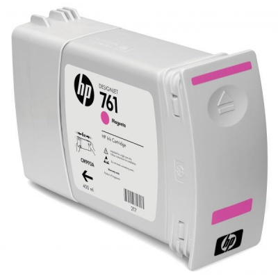HP 761 CM993A purpurowy (magenta) tusz oryginalna