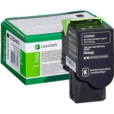 Lexmark C2320K0 czarny (black) toner oryginalny