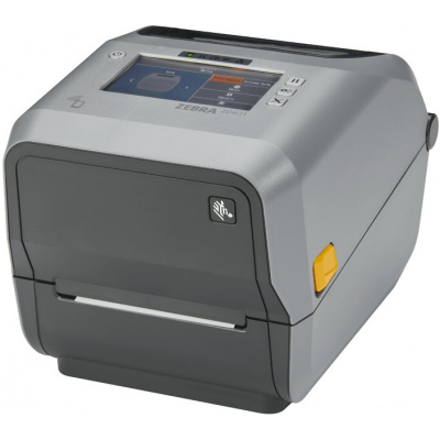 Zebra ZD621t ZD6A143-32EL02EZ TT, 12 dots/mm (300 dpi), drukarka etykiet, RTC, USB, USB Host, RS232, BT, Ethernet, Wi-Fi, obcinak, grey (następca GC420t)
