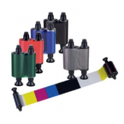 Evolis colour ribbon (YMCKO)