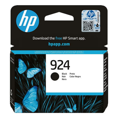 HP 924 4K0U6NE černá (black) originální cartridge