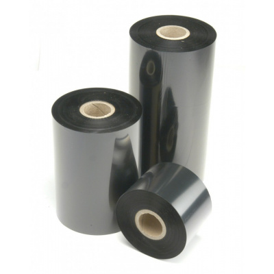 TTR taśma, żywica (resin) 56mm x 100m, 1", OUT czarny