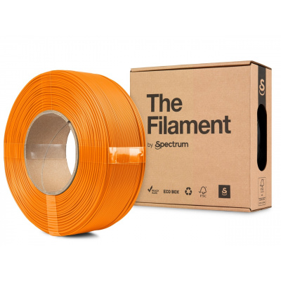 "The Filament" by Spectrum TF-24235, ReFill, PLA Lite, 1,75mm, 1000g, Pomarańczowy (Orange)