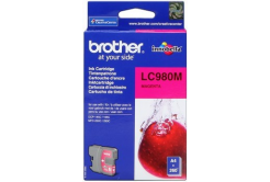 Brother LC-980M purpurowy (magenta) tusz oryginalna