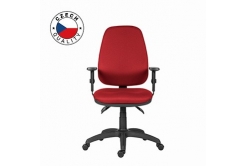 Powerton ERGO ANNA Kancelářské ergonomické křeslo, Červené