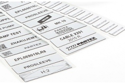 Partex EPL070018LR4C 70x18mm, żółty, 1000 szt., EPL etykieta panelu