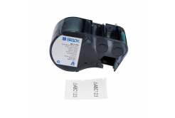 Brady M5-31-595 / 176807, 38.10 mm, Vinyl, czarny druk / biały podkład