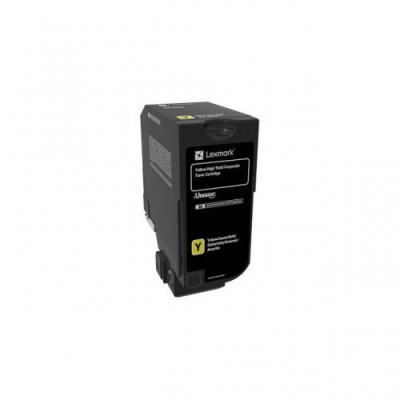 Lexmark 74C2HYE żółty (yellow) toner oryginalny