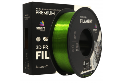 Smart Print FG-S198-E1, 3D filament, PETG, 1,75mm, 1000g, Przezroczysty zielony (Transparent green)