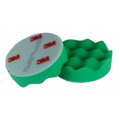 3M Perfect-It™ Piankowy pad polerski, zielony, średnica 75 mm (50499)