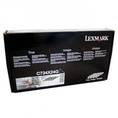 Lexmark C734X24G błekitna/purpurowa/żółta/czarna (cyan/magenta/yellow/black) toner oryginalny