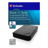 Verbatim 47683 Store N Save, Zewnętrzny dysk twardy, 3.5", USB 3.0 (3.2 Gen 1), 2TB, czarny