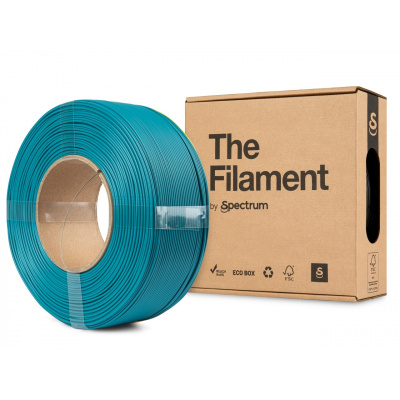 "The Filament" by Spectrum TF-24190, ReFill, HT-PLA, 1,75mm, 1000g, Niebieski (Tooling turquoise)