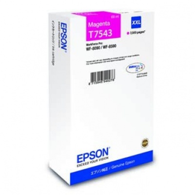 Epson T754340 T7543 XXL purpurowy (magenta) tusz oryginalna
