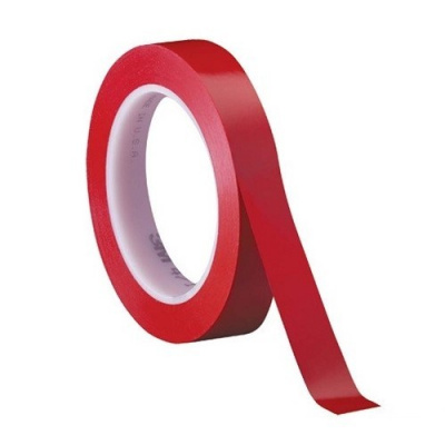 3M 471 taśma klejąca PVC, 19 mm x 33 m, czerwona
