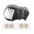 Brady M5-111-145FR-GY / 170851, 30.63 mm, Polyethylene, czarny druk / szary podkład