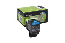 Lexmark 80C20CE błękitny (cyan) toner oryginalny