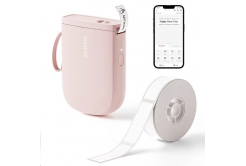 Niimbot D11-H Smart 1AA57321601, etykieciarka, różowy + etykiety papierowe