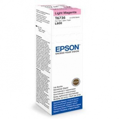 Epson T67364A jasno purpurowy (light magenta) tusz oryginalna