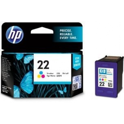 HP 22 C9352AE kolorowa tusz oryginalna