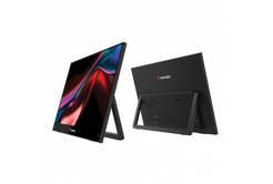 Verbatim přenosný monitor, Touch Monitor LIGHT, 14", Full HD (1920x1080), 60Hz, černý