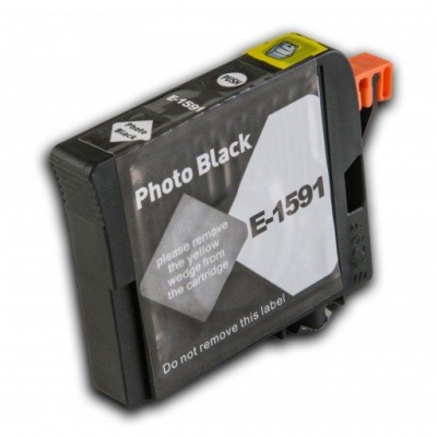 Epson T1591 foto czarny (photo black) tusz zamiennik