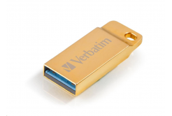 VERBATIM Flash Disk 16GB Metal Executive, USB 3.0, złota, metalowa