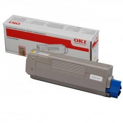 OKI 44315305 żółty (yellow) toner oryginalny