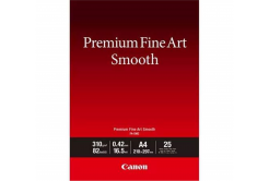 Canon Premium Fine Art Smooth 1711C011, 310 g/m2, A4, 25szt., matowy, atramentowy, biały, papier fotograficzny