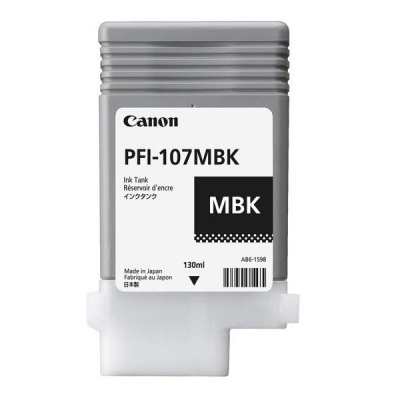 Canon PFI-107MBK, 6704B001 matowa czarna (matte black) tusz oryginalna
