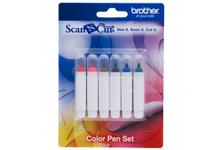 Brother CAPEN1 ScanNCut, Zestaw 6 kolorowych długopisów