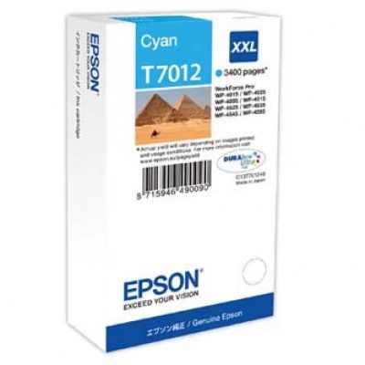 Epson T70124010 błękitny (cyan) tusz oryginalna
