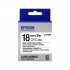Epson LabelWorks LK-5WBW C53S655012 18mm x 9m, czarny druk / biały podkład, silna przyczepność, taśma oryginalna