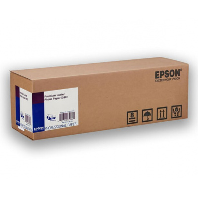 Epson Premium Luster Photo Paper C13S042078, 261 g/m2, 11.8", 300mmx30.5m, biała, rolka papieru