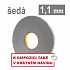 3M VHB™ 4941-P, gr. 1,1 mm; jasnoszara dwustronna bardzo mocno klejąca taśma akrylowa 19 mm x 33 m