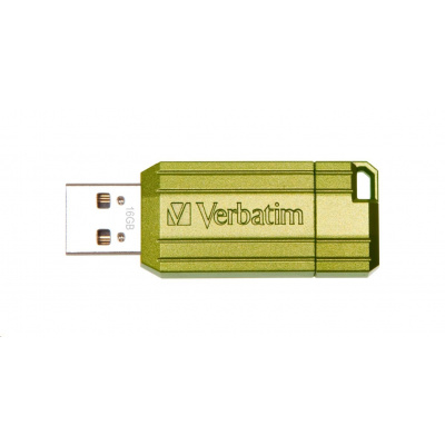Verbatim 49070 Pamięć flash Store 'n' Go, PinStripe, 16GB, eukaliptus zielony