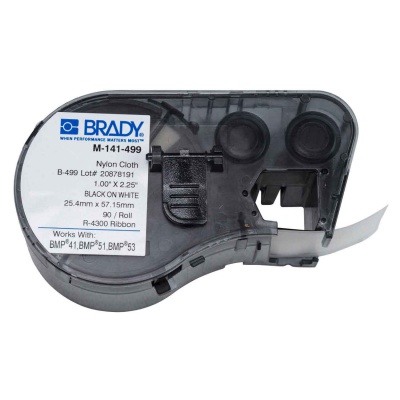 Brady M-141-499 / 131588, etykiety 25.40 mm x 57.15 mm