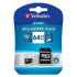 Verbatim 44084 Micro Secure Digital Card Premium, karta pamięci, micro SDXC, 64GB, UHS-I U1 (Class 10), z adapterem