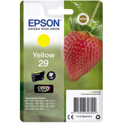 Epson T29 C13T29844012 żółty (yellow) tusz oryginalna